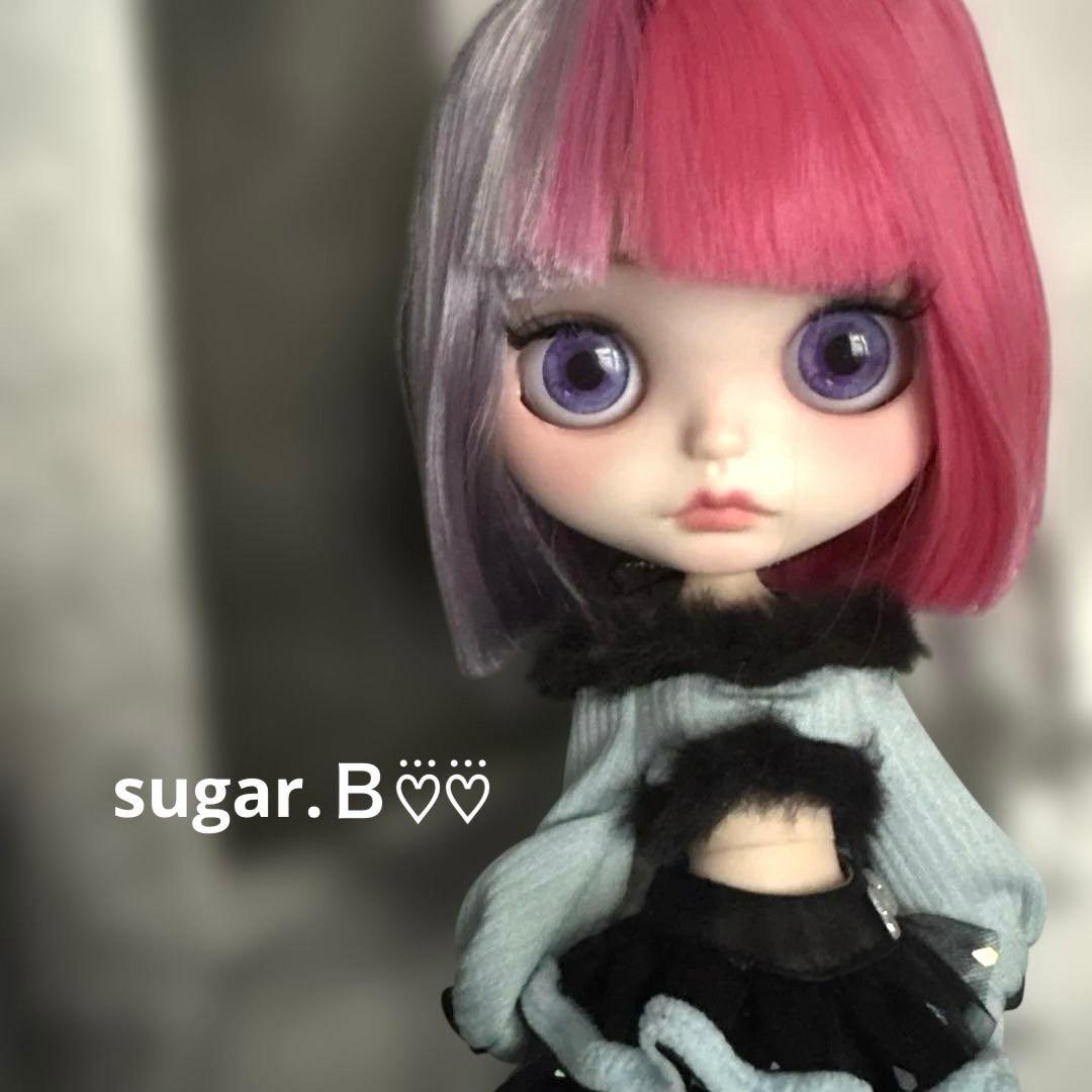アイシードールカスタム❤︎ピンク×薄パープル❤︎