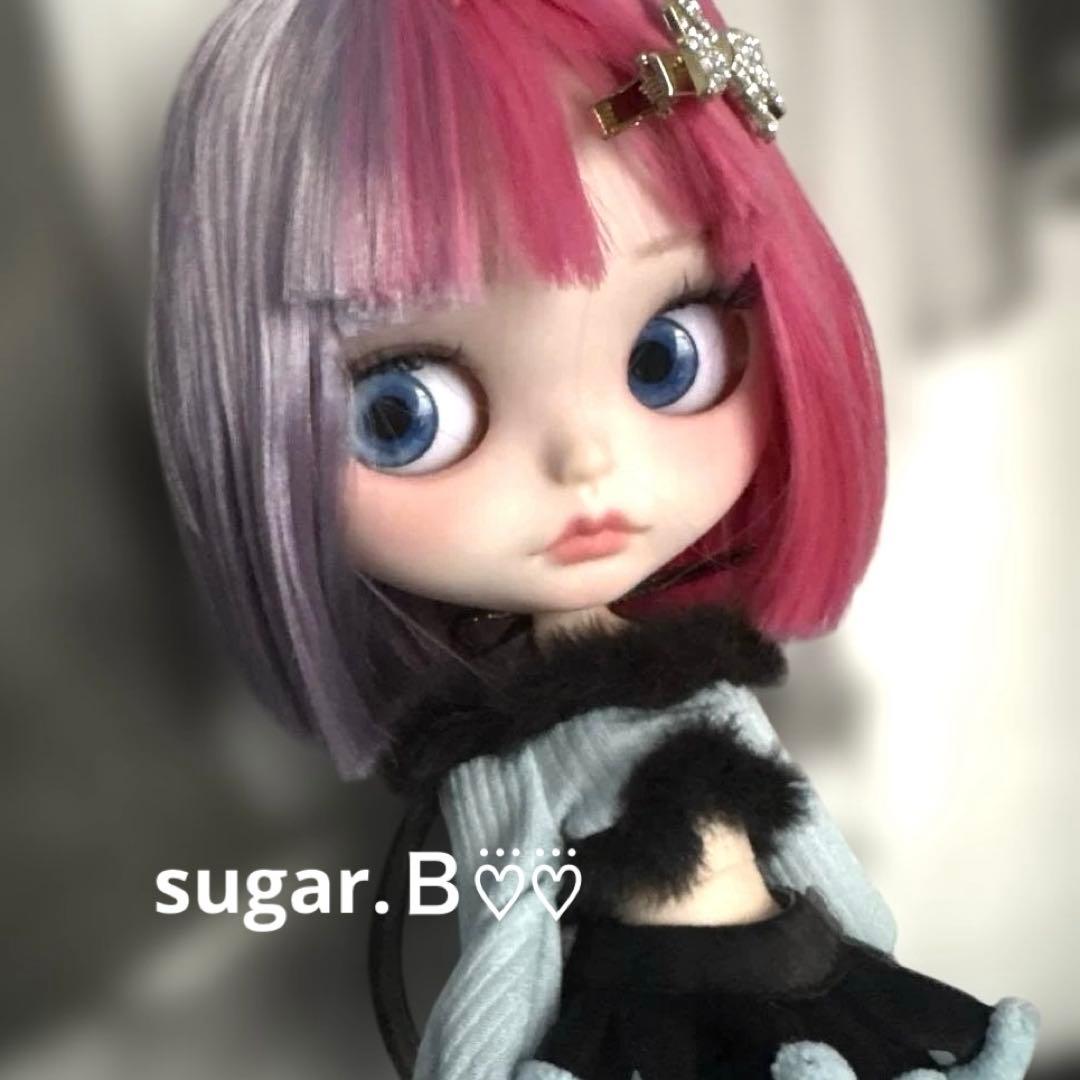 アイシードールカスタム❤︎ピンク×薄パープル❤︎