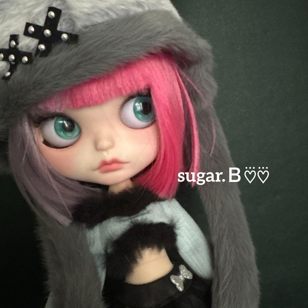 アイシードールカスタム❤︎ピンク×薄パープル❤︎