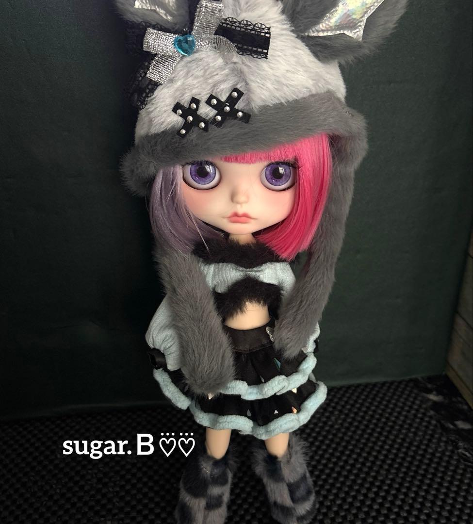 アイシードールカスタム❤︎ピンク×薄パープル❤︎