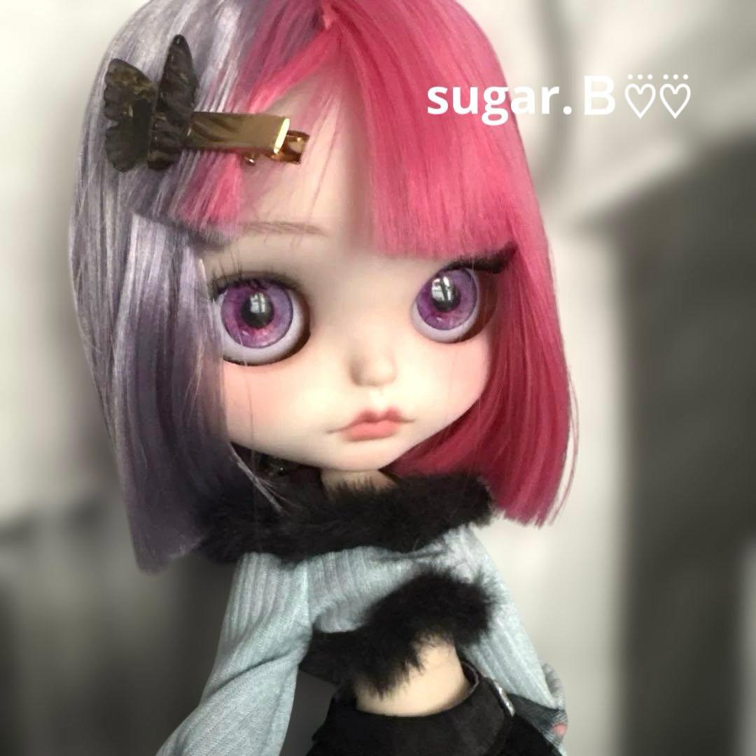 アイシードールカスタム❤︎ピンク×薄パープル❤︎