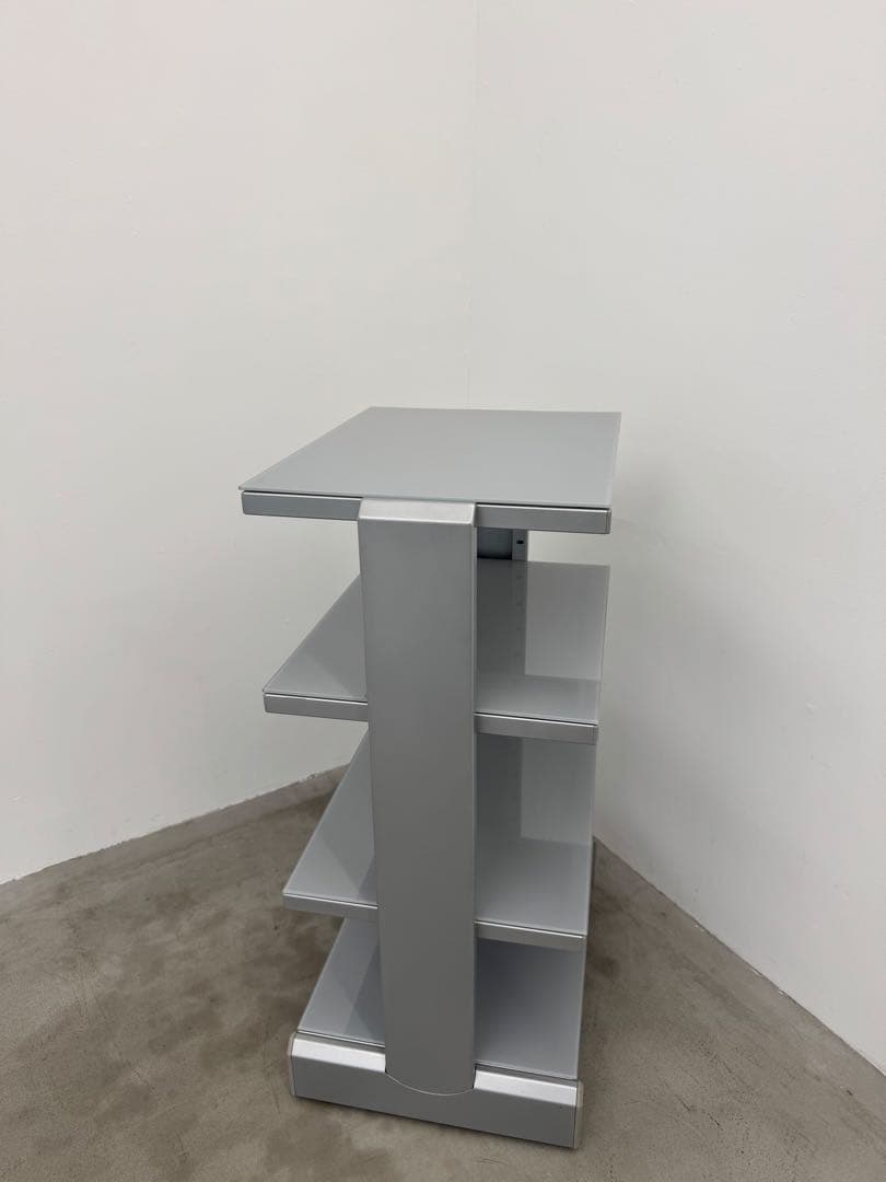 SOUND ORGANISATION オーディオラック ガラス スチール 5段