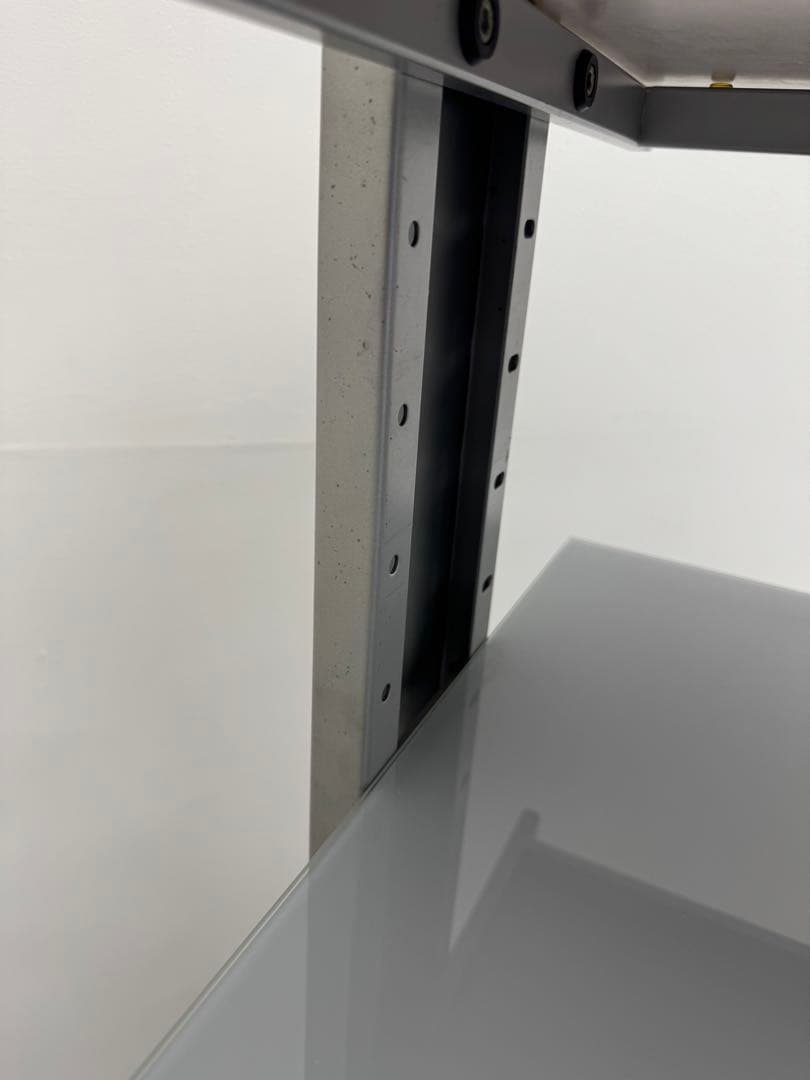 SOUND ORGANISATION オーディオラック ガラス スチール 5段