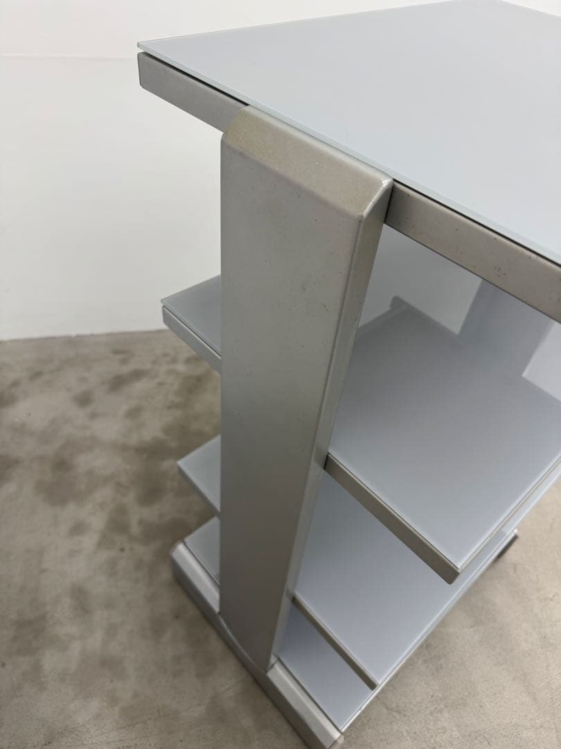 SOUND ORGANISATION オーディオラック ガラス スチール 5段