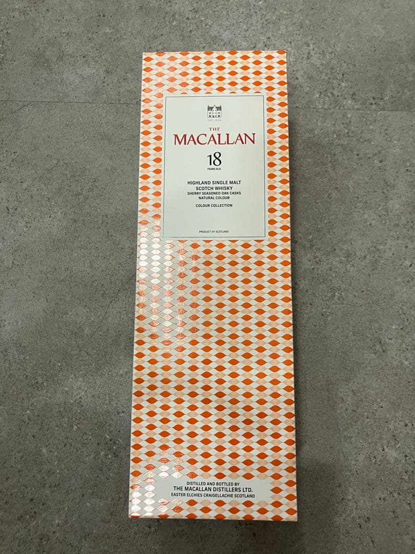 ザ・マッカラン18年カラーコレクション【空港免税店限定】