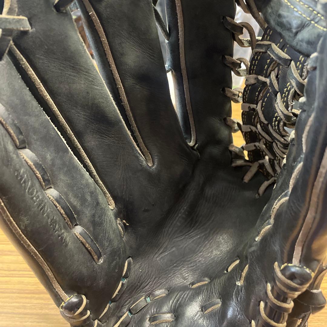 アストラル硬式外野手用グローブ 左、黒