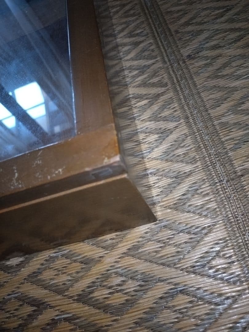 昭和　レトロ　木製ガラスケース　年代物　駄菓子ケース　コレクション　アクセサリー