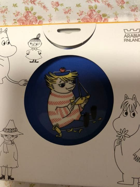 新品　レア　アラビア　ムーミン  トゥティッキ　プレート
