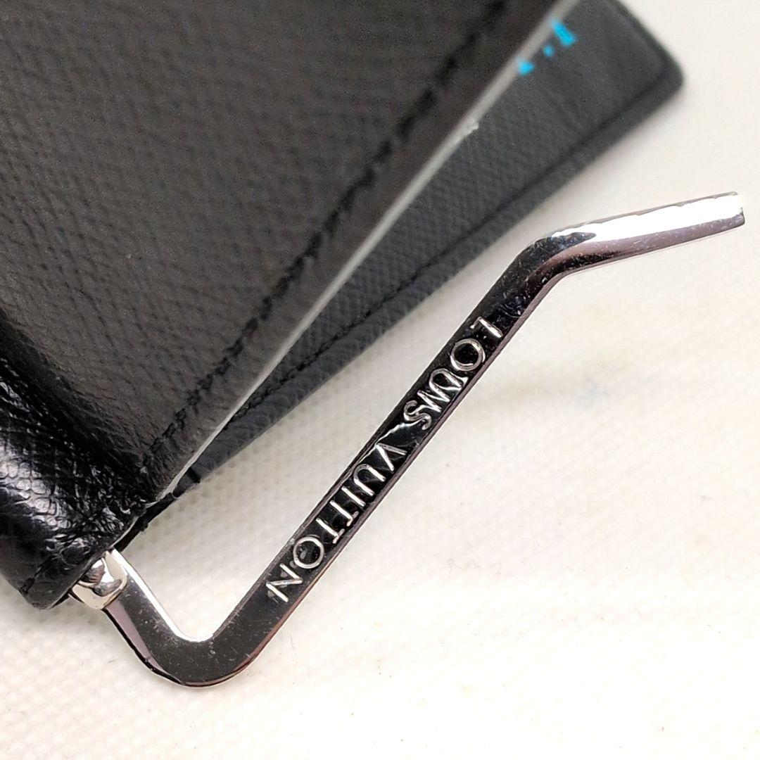 【美品】ルイヴィトン　ポルトフォイユ　パンス　タイガ　マネークリップ　62978