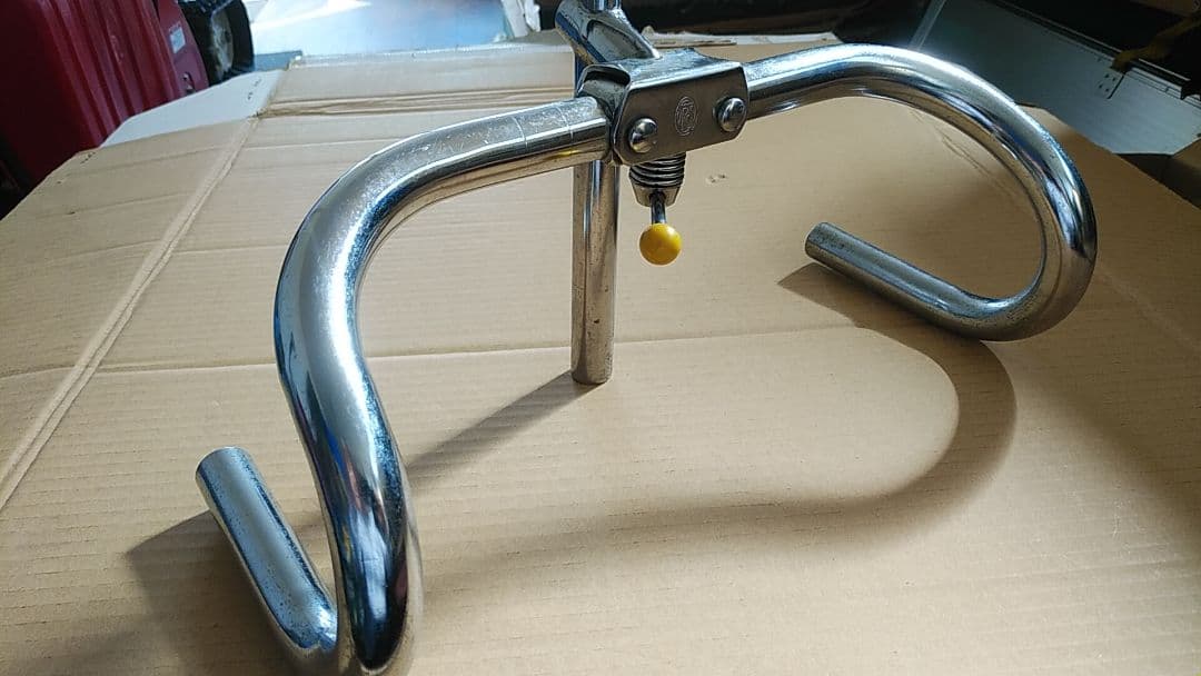 最終値引き。昭和レトロ　当時物丸石サイクル折りたたみハンドル？