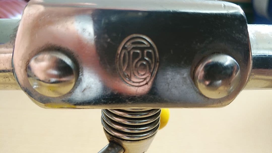 最終値引き。昭和レトロ　当時物丸石サイクル折りたたみハンドル？