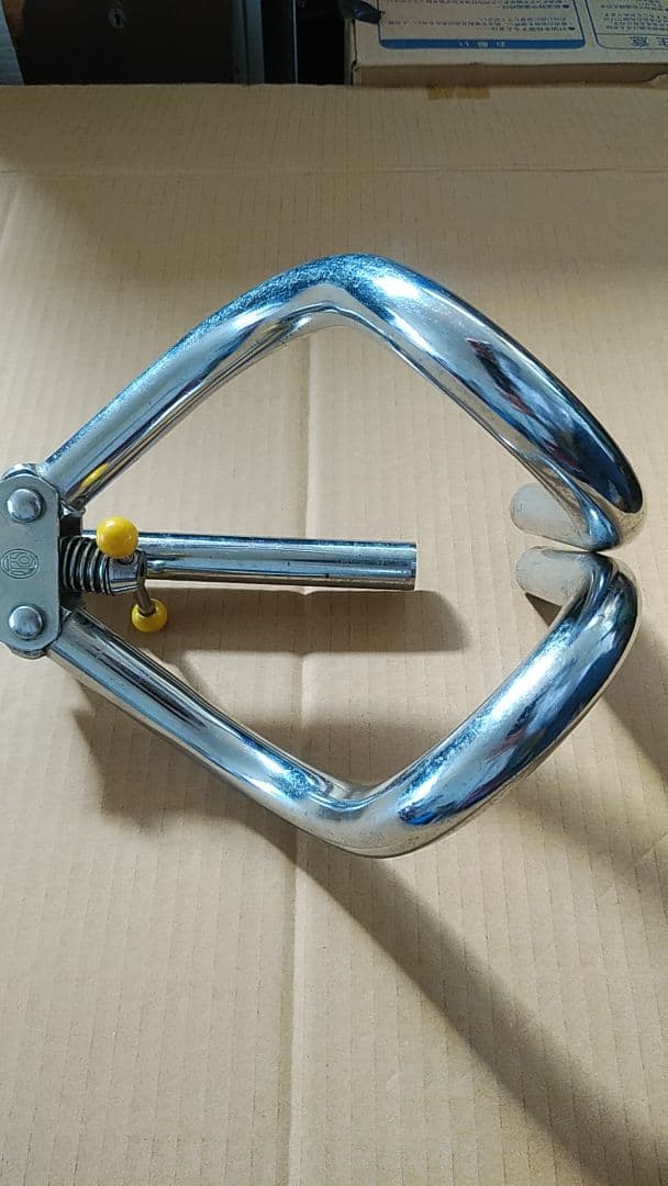 最終値引き。昭和レトロ　当時物丸石サイクル折りたたみハンドル？