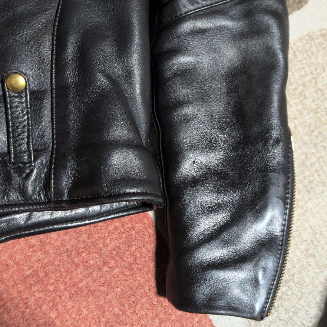 専用　人気良品Vanson C2ダブルライダース袖TALONZip36