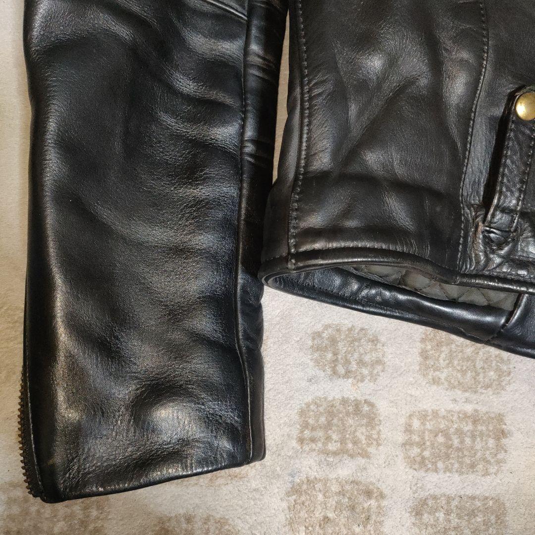 専用　人気良品Vanson C2ダブルライダース袖TALONZip36