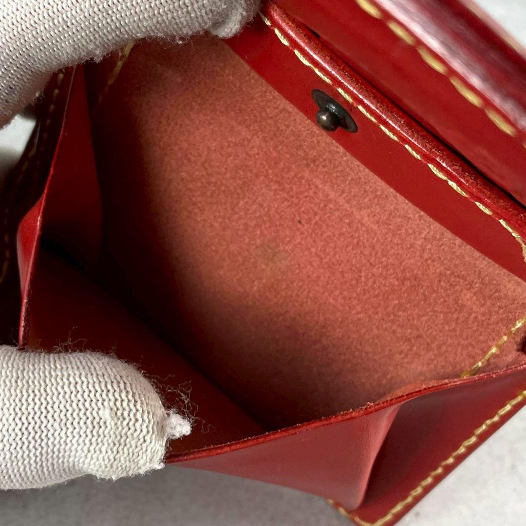 mamakin ママキン バイカーズウォレット 赤 コンチョ レッド レザー