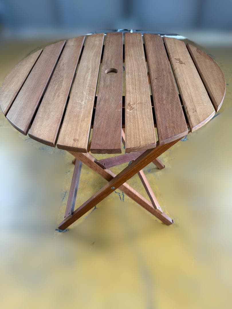 折り畳みテーブル ガーデン テラス 木製