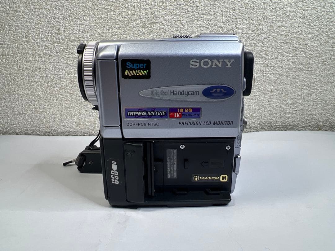 【美品】SONY ソニー ビデオカメラ DCR-PC9NTSC 未開封テープ付