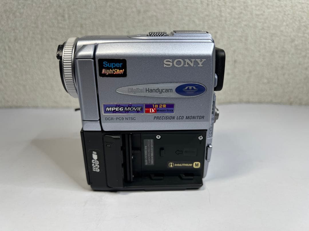 【美品】SONY ソニー ビデオカメラ DCR-PC9NTSC 未開封テープ付