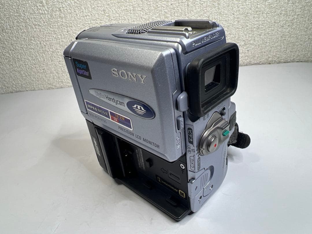 【美品】SONY ソニー ビデオカメラ DCR-PC9NTSC 未開封テープ付