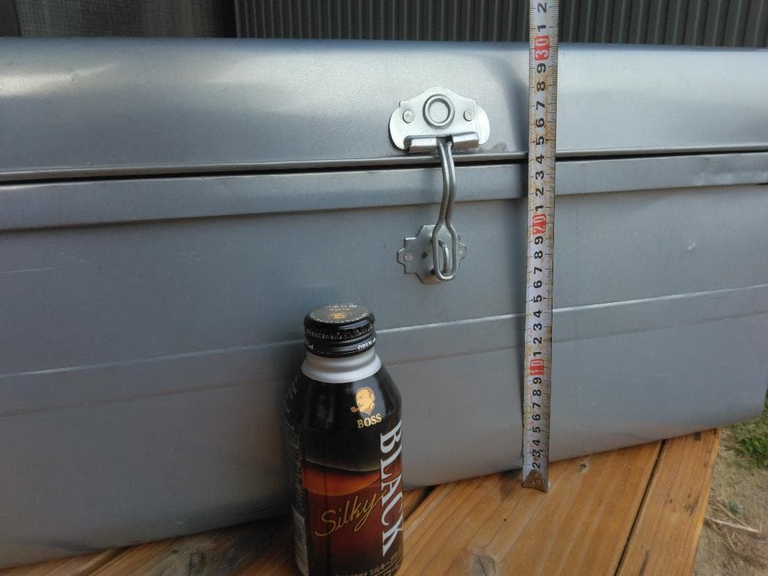 ブリキのトランクボックス Lサイズ【中古】