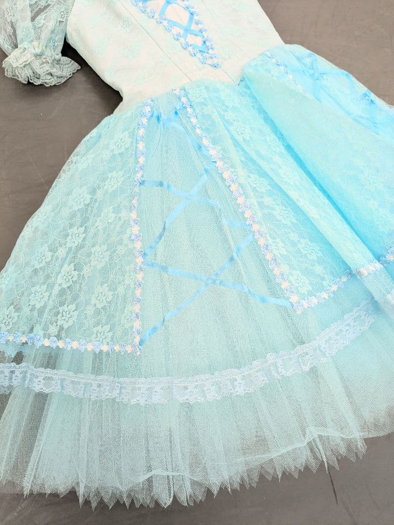 バレエ衣裳/ジュニア 3色11着セット　頭飾り(9セット)付き