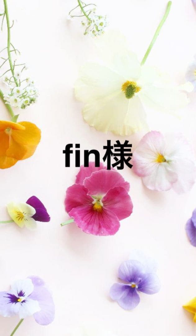 fin出品になります。