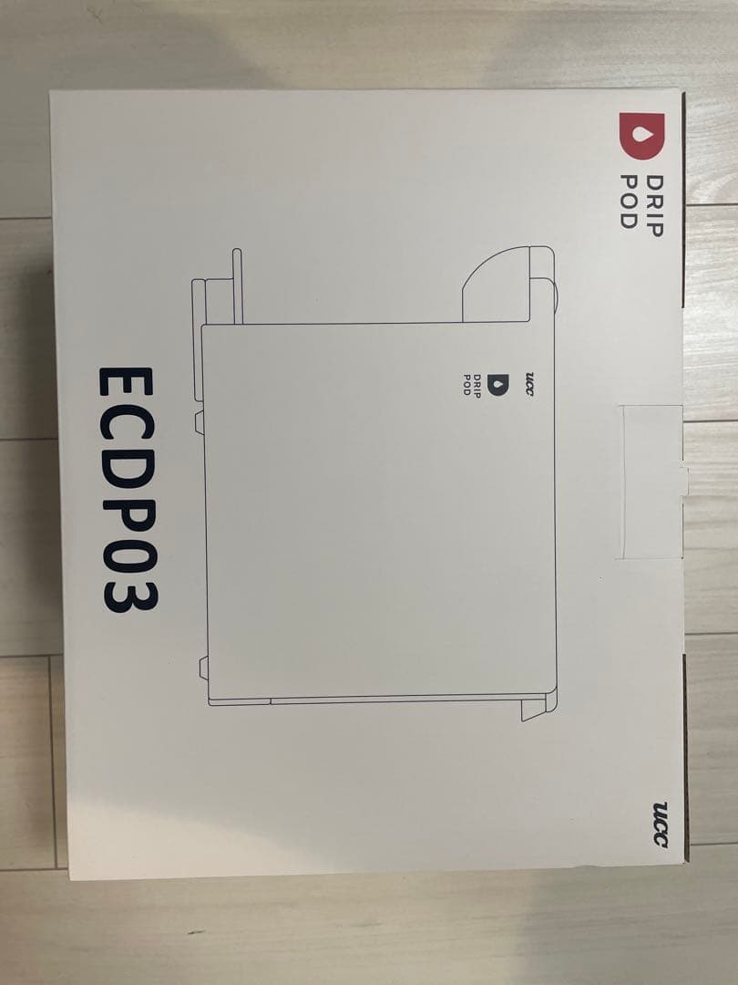 UCC ドリップポッド コーヒーマシン クールグレー　15カプセル付き