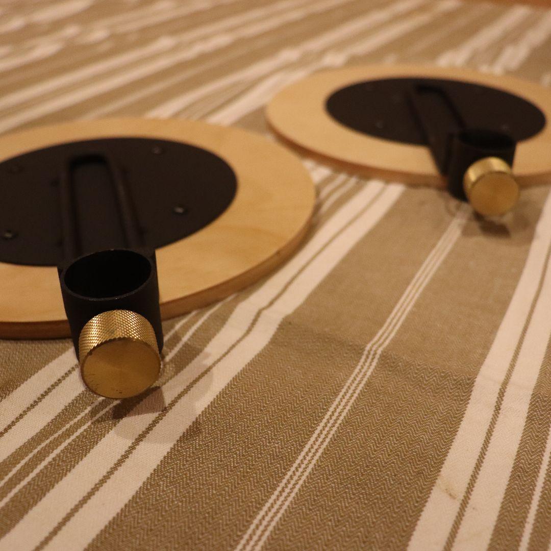 DRAW A LINE ドローアライン ムーブロッド トレイ2つ テーブル2つ