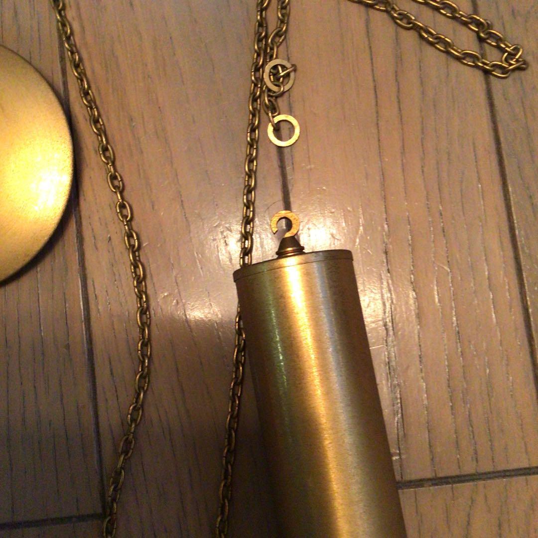 ドイツ製　キンツレ　分銅式アンティーク壁掛け振子時計　ジャンク品