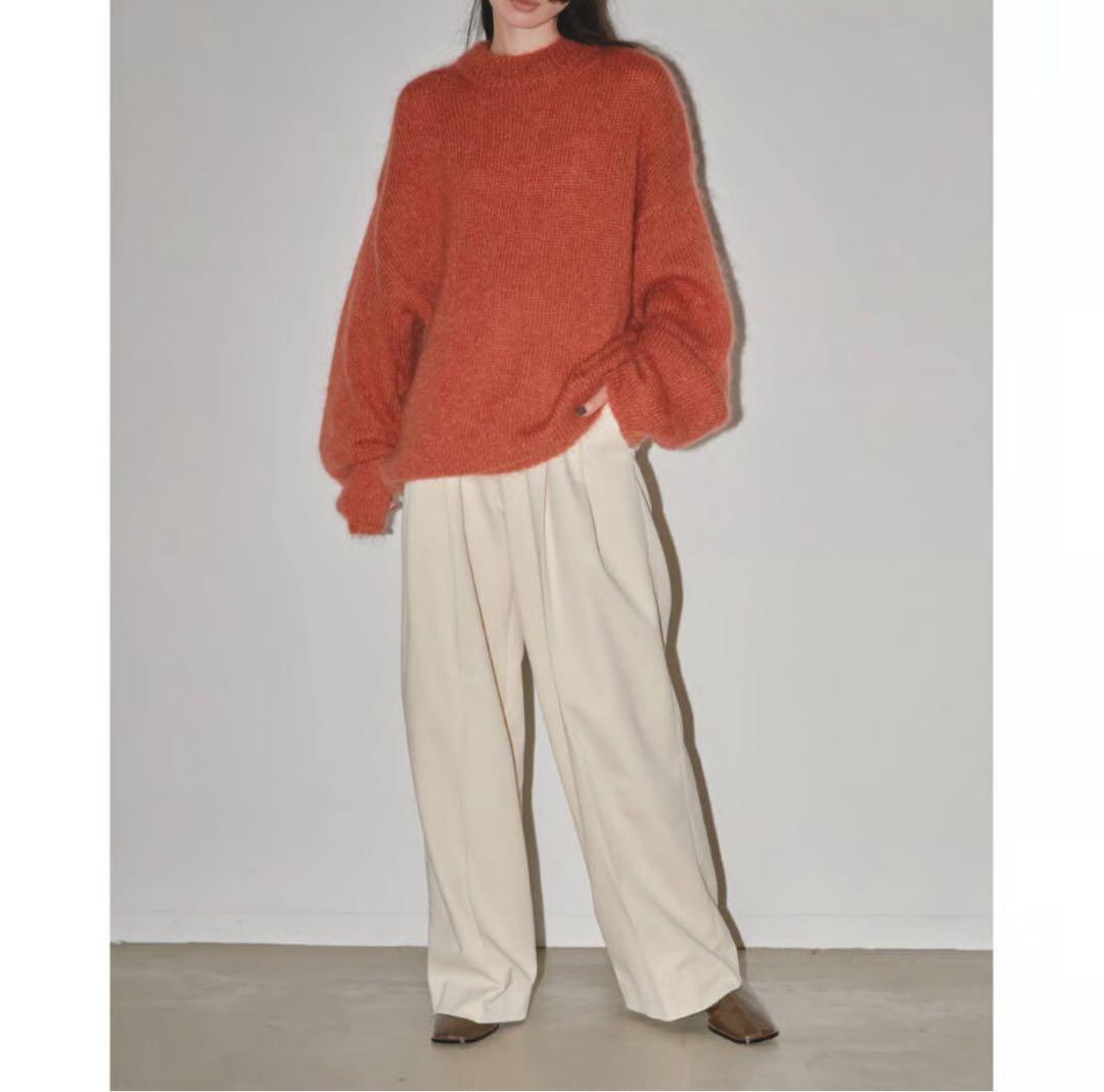 【TODAYFUL】Kid Mohair Knit テラコッタ