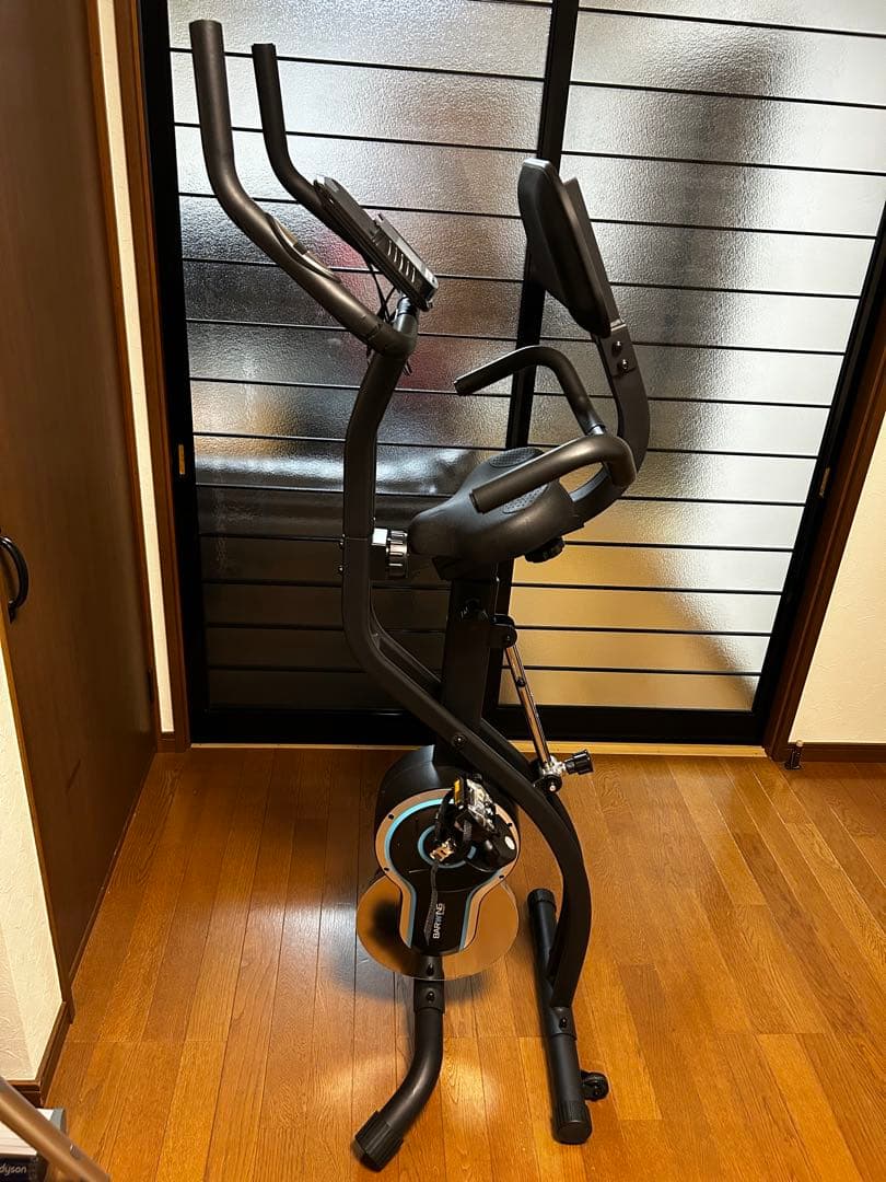 【送料込み！】BARWING 折りたたみ フィットネスバイク 静音