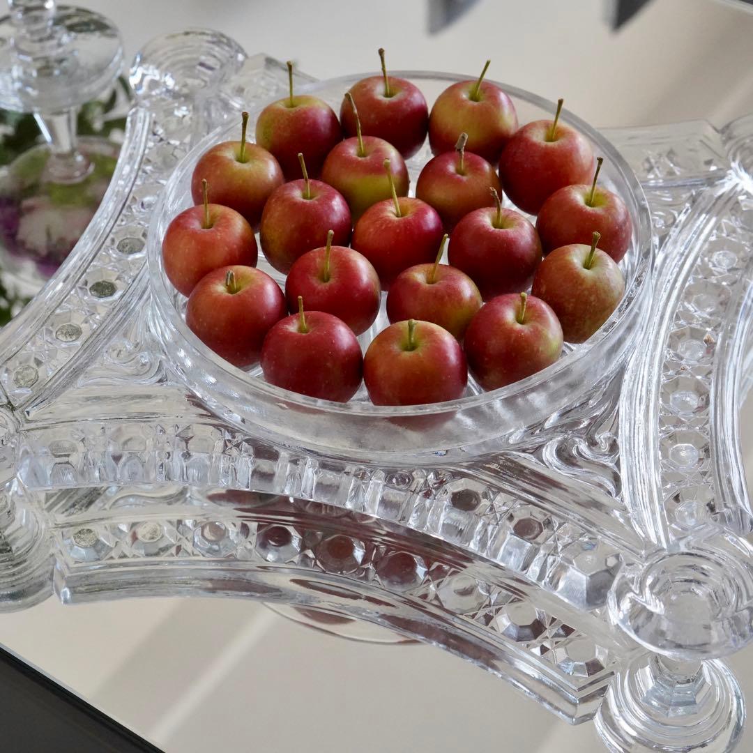 オールドバカラ ディアマン・ピエーリー プレート/トレイ/花器/花瓶★レア★高級