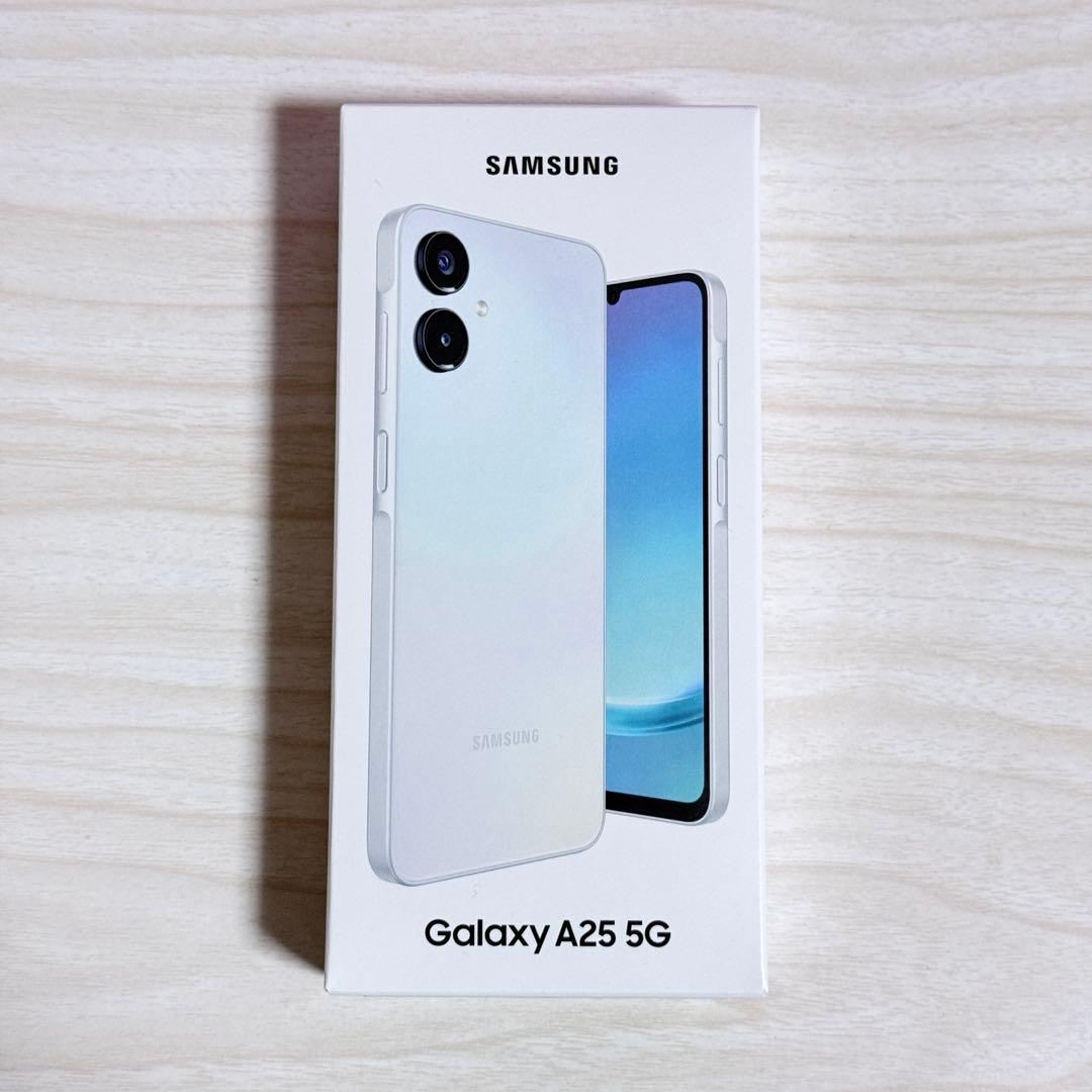 サムスン Galaxy A25 5G ライトブルー スマートフォン 未使用