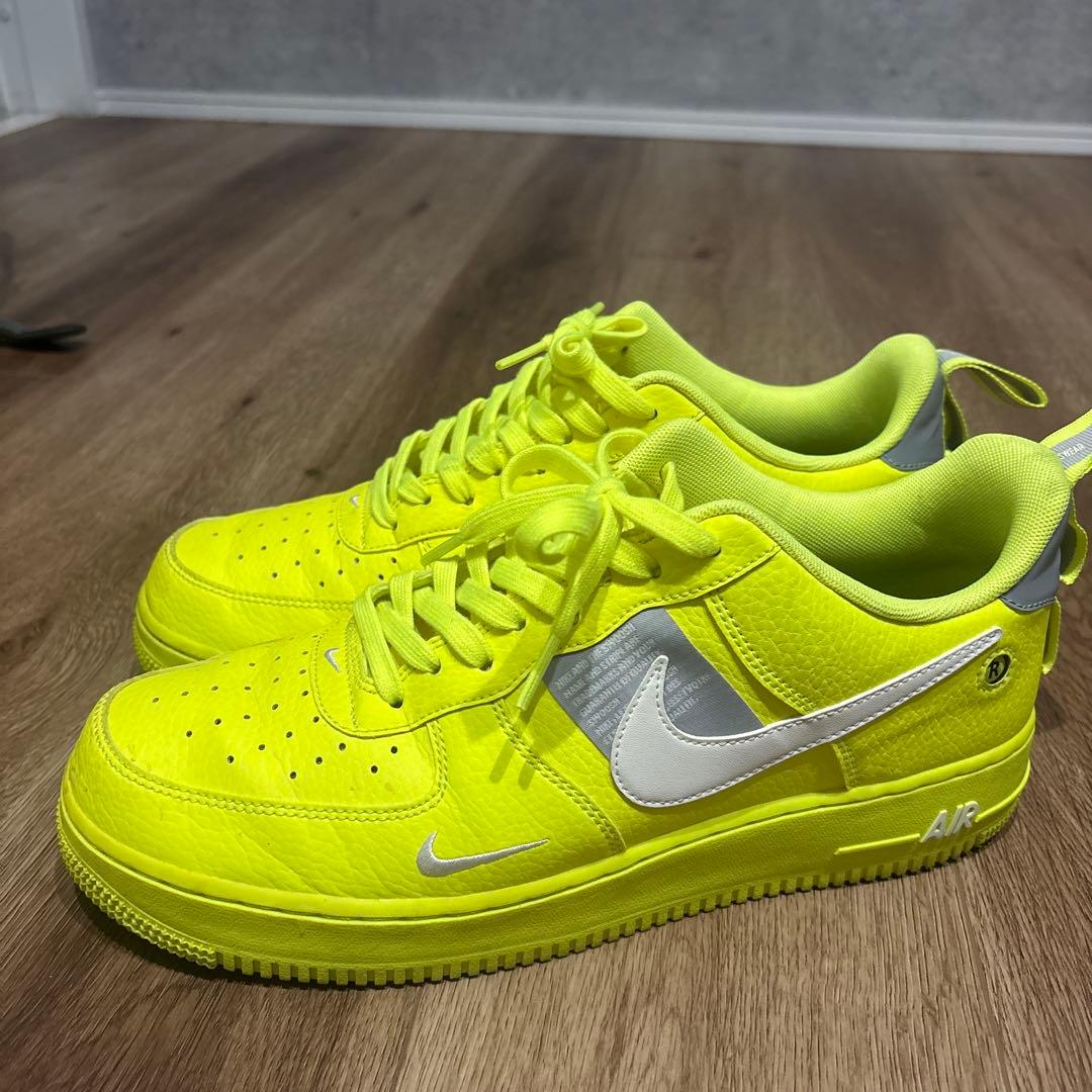 JOKER18NIKE Air Force 1 ネオンイエロー 蛍光