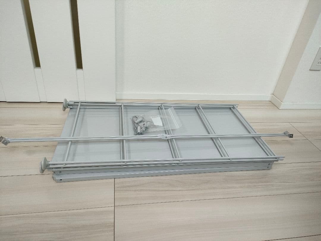 スチールユニットシェルフ ワイド 小 グレー