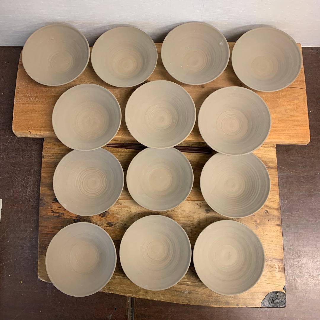 お買い得！SALE！不揃い商品　浅鉢13個13.5cm位窯点有　169