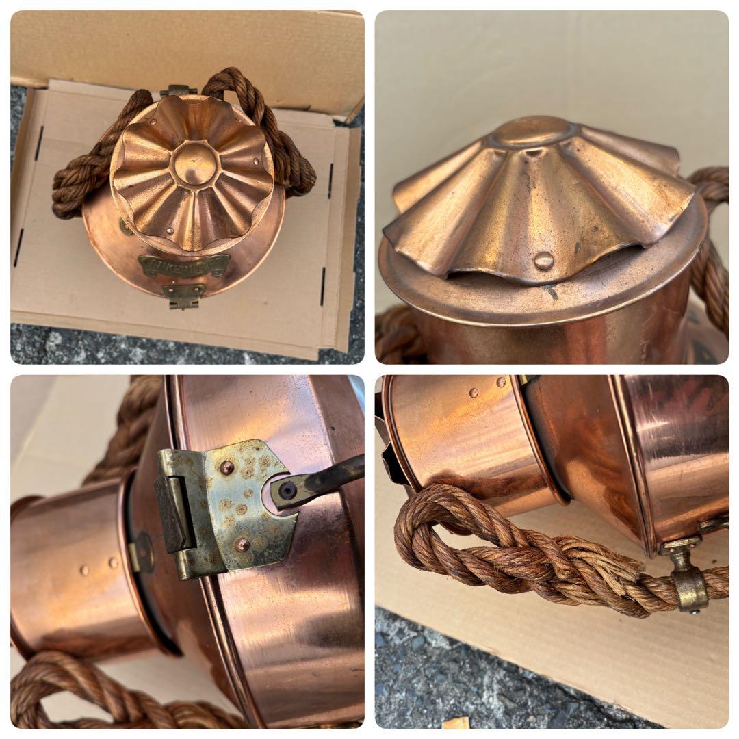 アンティークなANKERLICHT シップランプ（船灯）　オイルランタン 希少