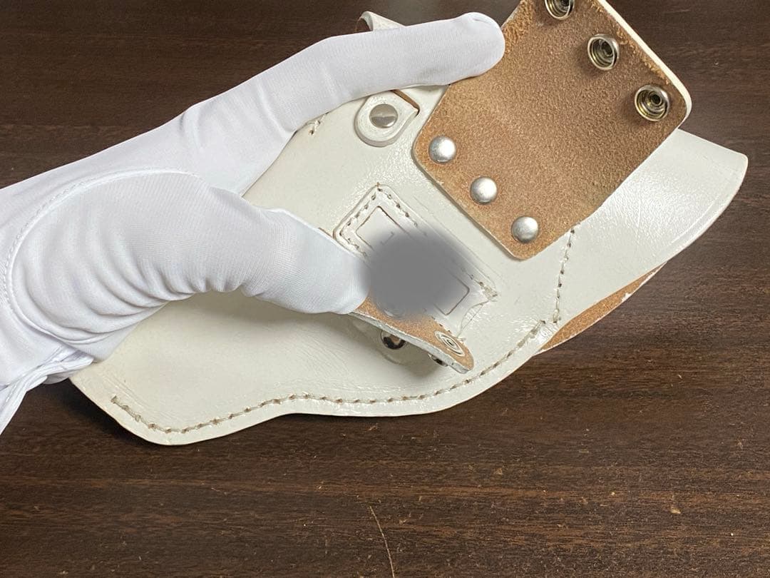 白　ホルスター　白バイ