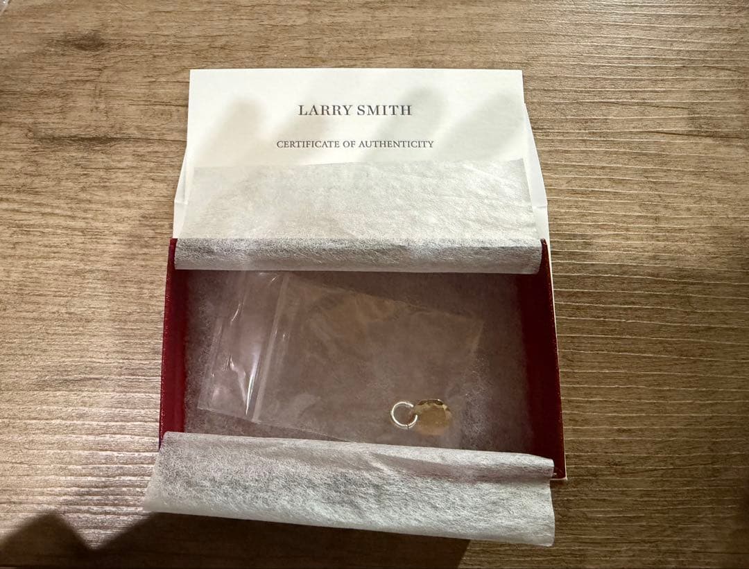 アクセサリー LARRY SMITH 18K GOLD EAGLE HEAD PENDANT