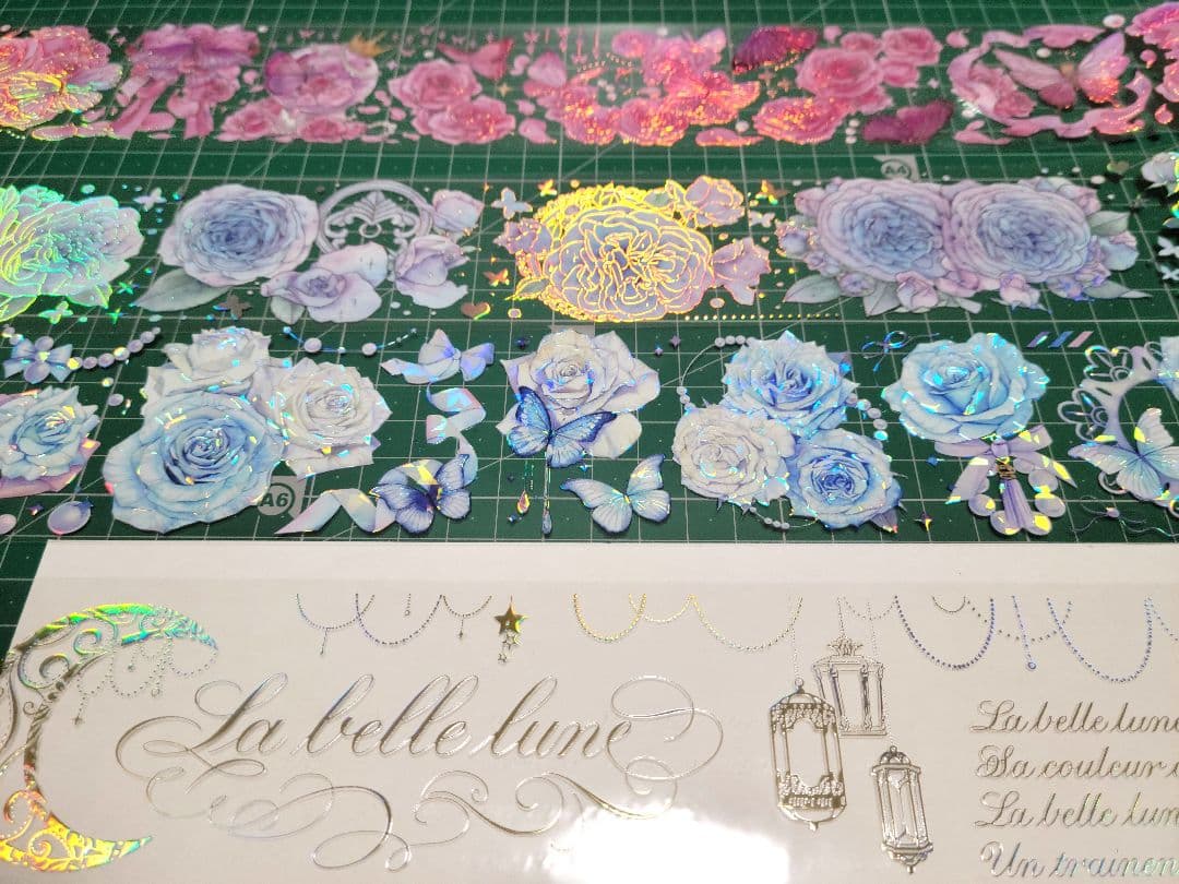 ✿.海外マステお花装飾7種1ループずつ✿.