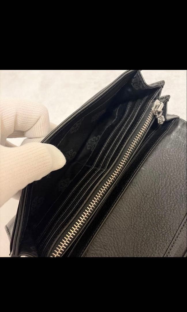 ChromeHearts クロムハーツ JUDY ジュディ クロスボタン 長財布