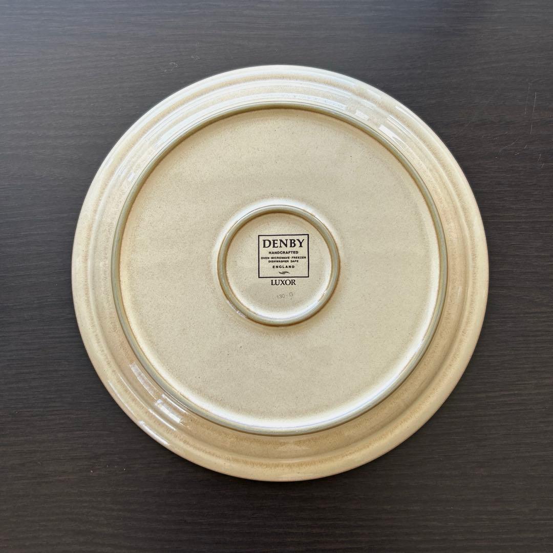 【稀少】 【廃番】 DENBY LUXOR プレート　直径26cm 2枚