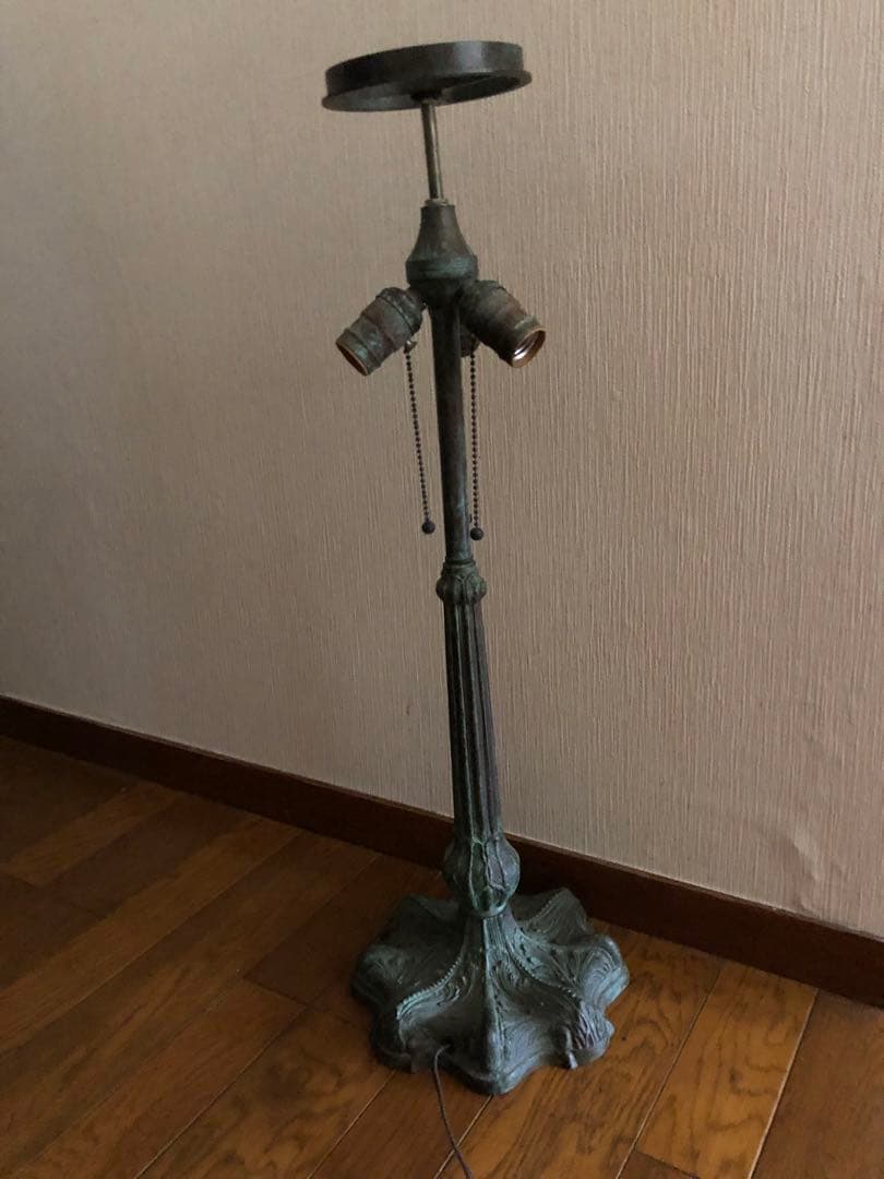 【ティファニーモールド使用】ドラゴンフライ　豪華ステンドグラス　フロアスタンド