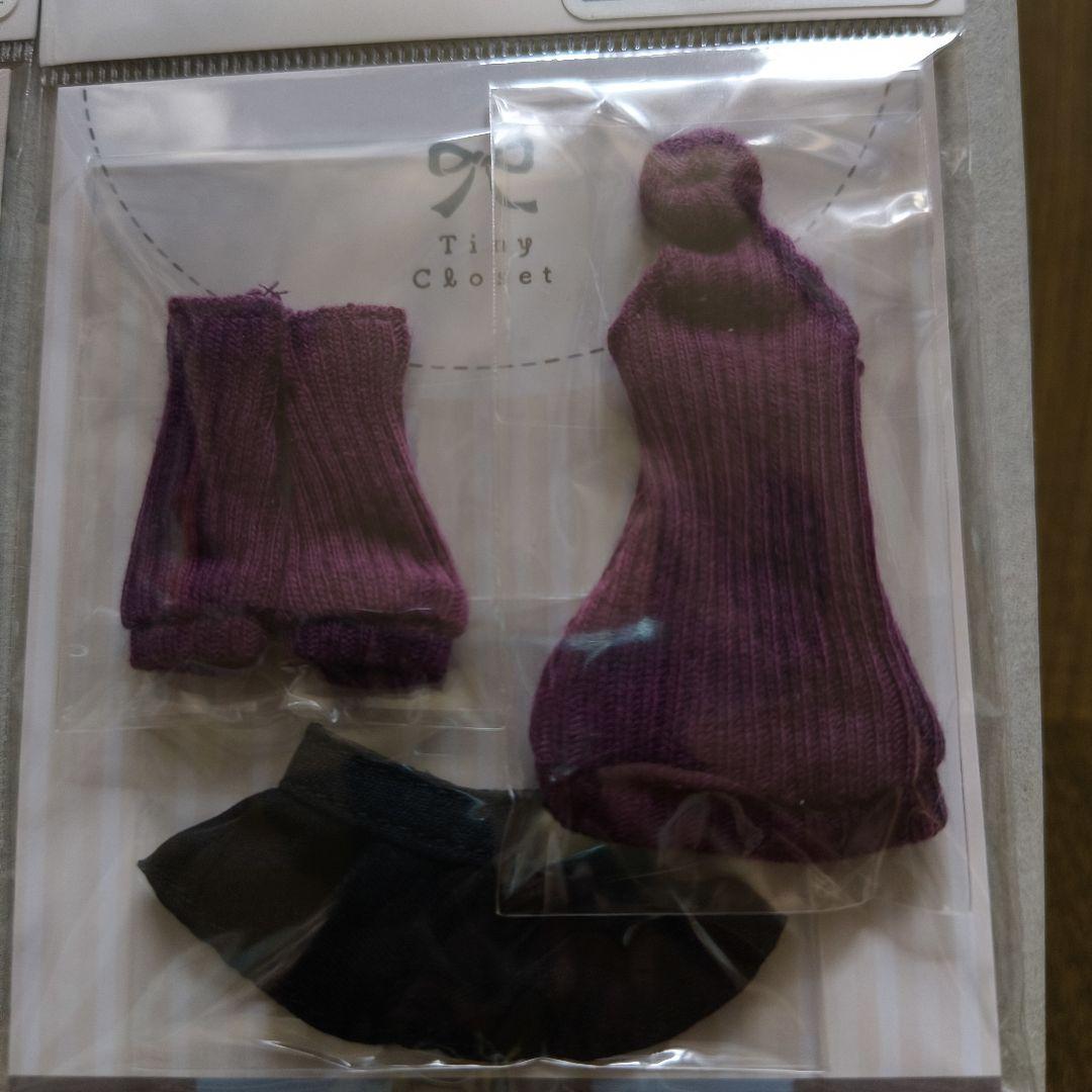 タイニークローゼット 縦ラインセーター　3色セット　コトブキヤ　創彩少女庭園