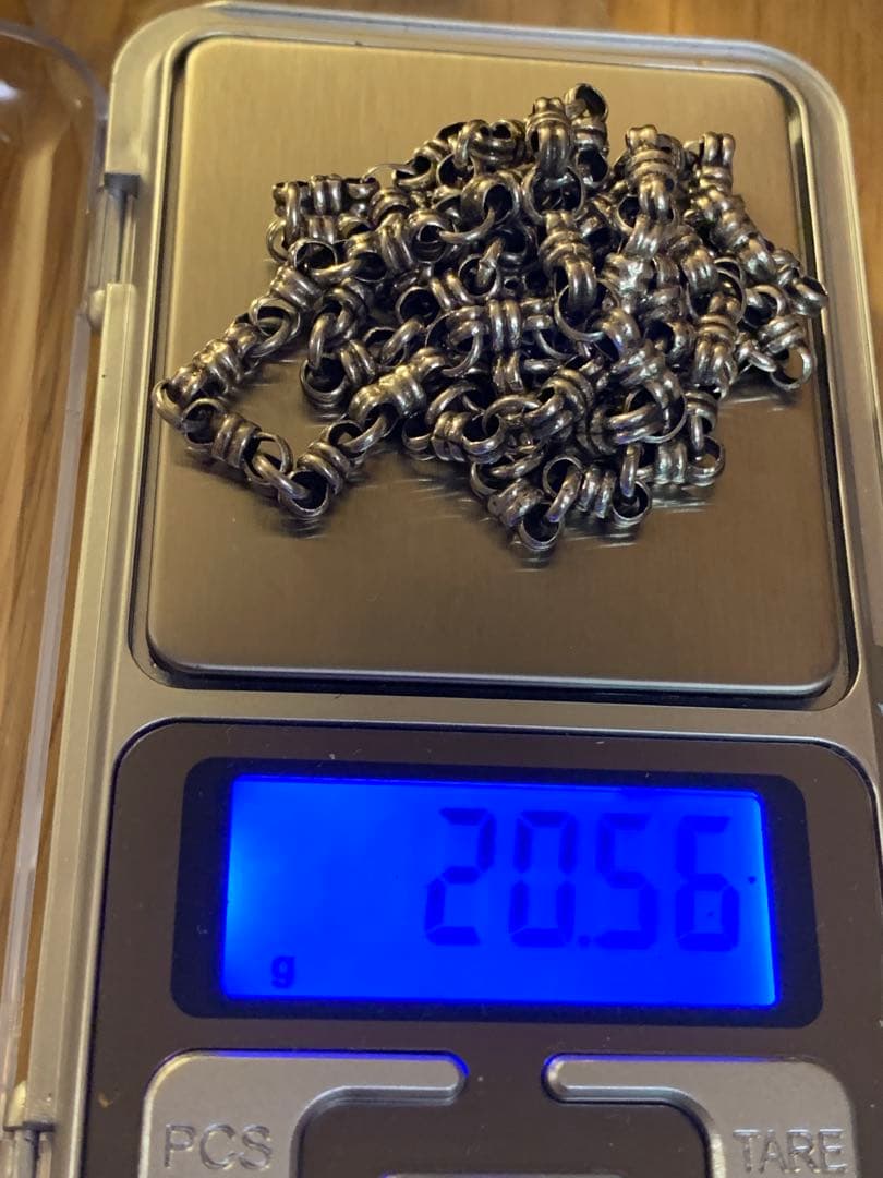 ヴィンテージ シルバー チェーン ネックレス SILVER 925