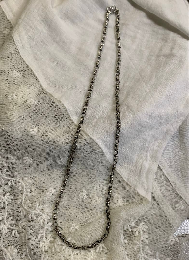 ヴィンテージ シルバー チェーン ネックレス SILVER 925