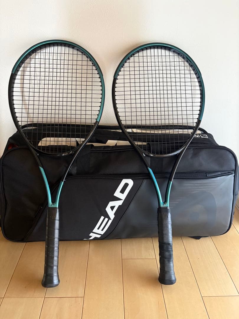 HEAD グラビティ MP 2025 G3テニスラケット 2本セット バッグ付き