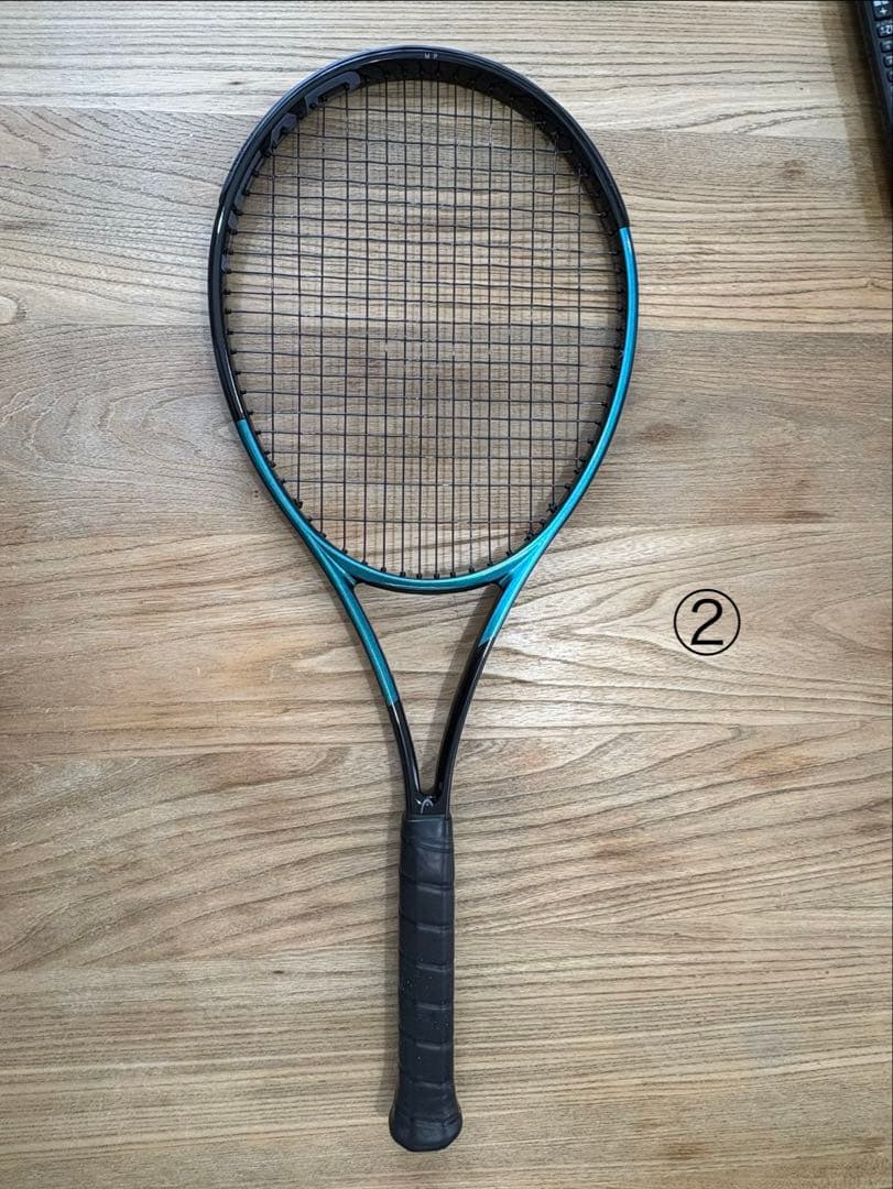 HEAD グラビティ MP 2025 G3テニスラケット 2本セット バッグ付き