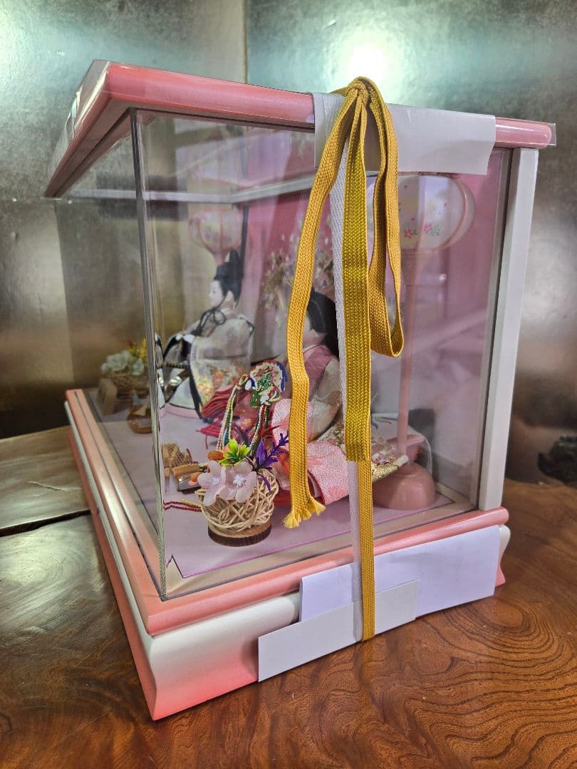 【一点限り】雛人形 ケース飾り　K24