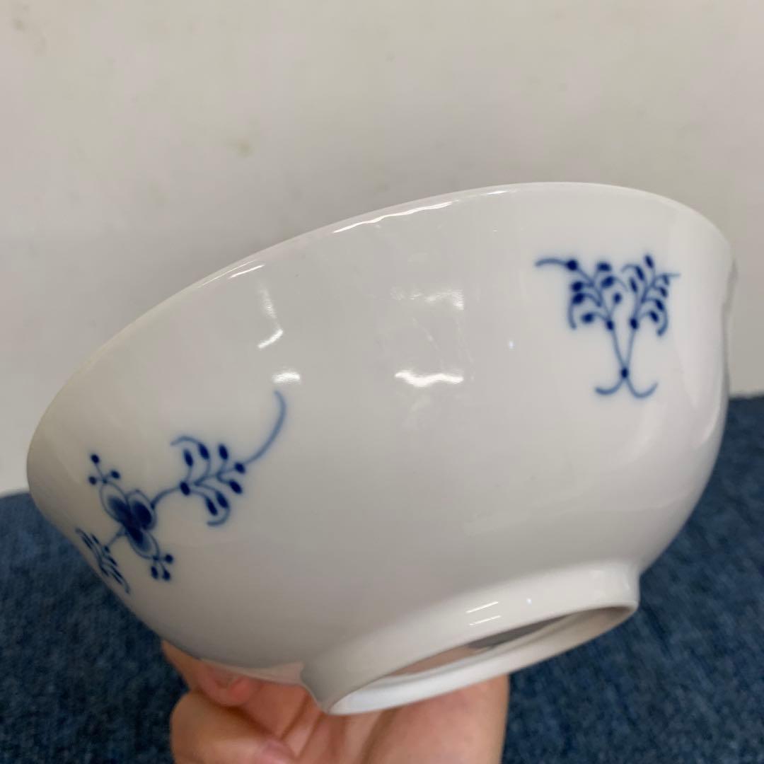 7 ロイヤルコペンハーゲン ブルーフルーテッドプレイン ボウル　15.5センチ